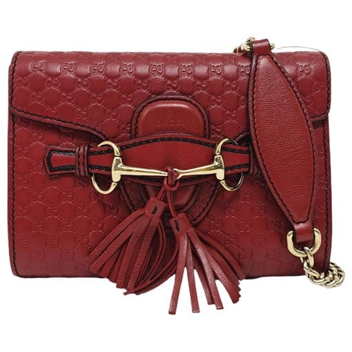 Leather handbag