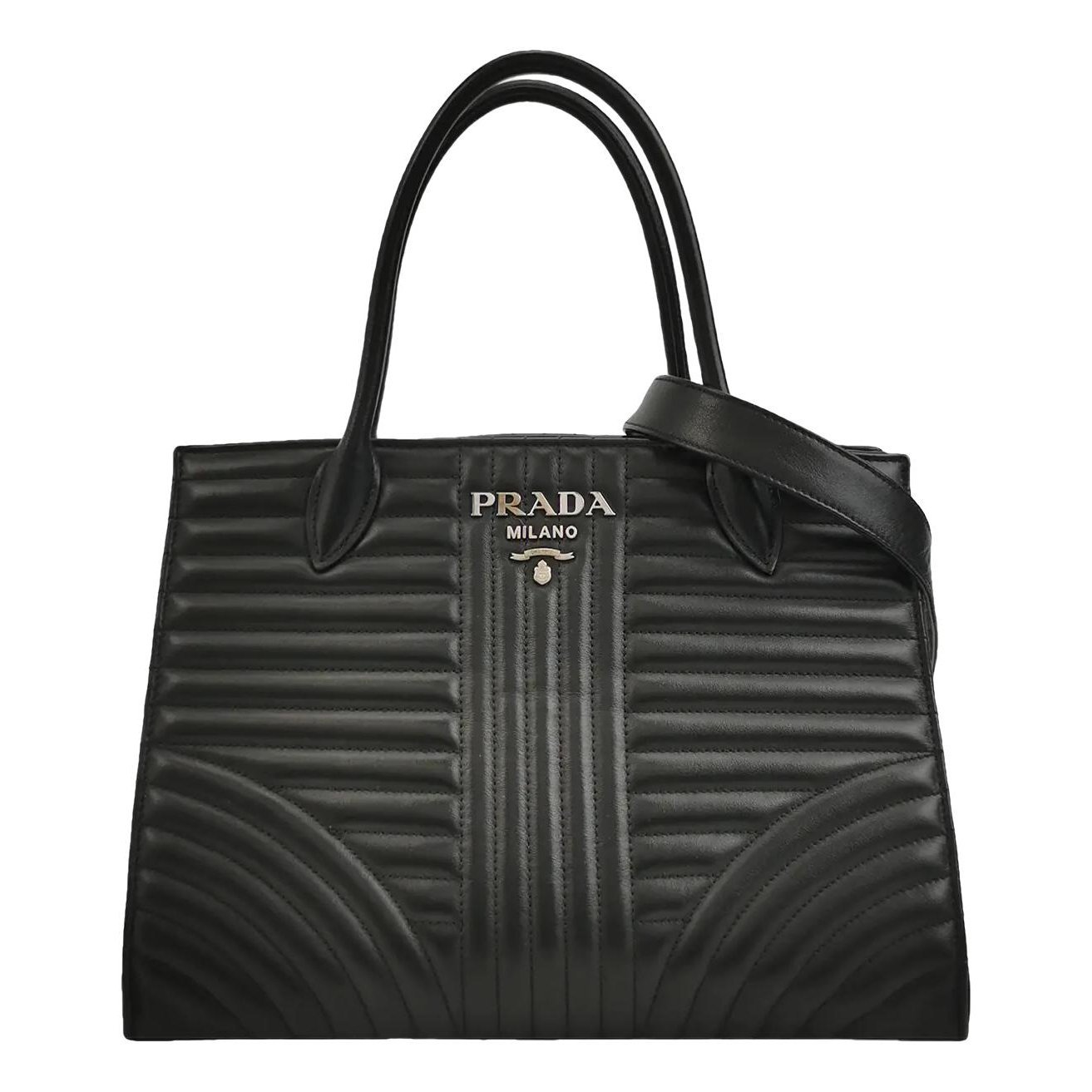 Diagramme leather crossbody bag
