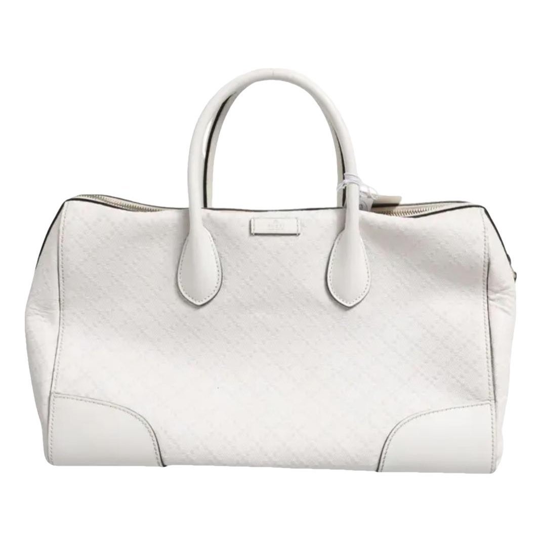 Boston leather handbag
