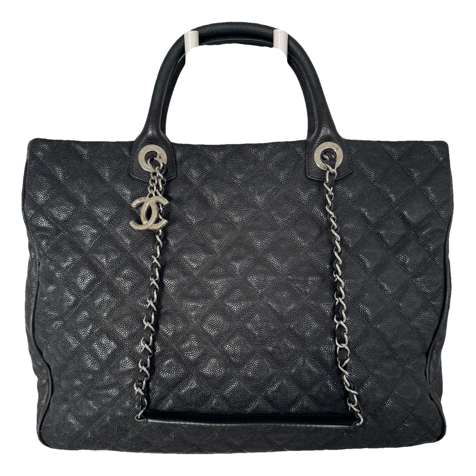 Leather tote