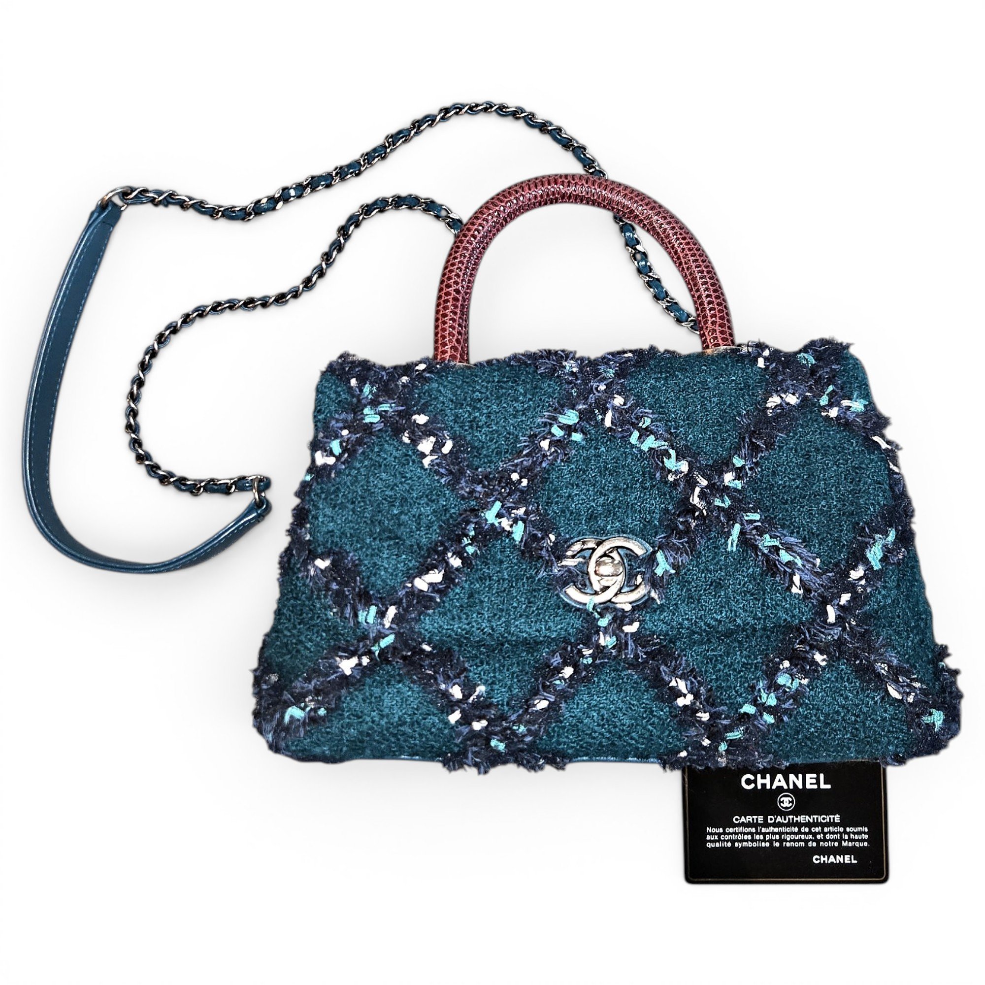 Timeless Classique Top Handle lizard handbag