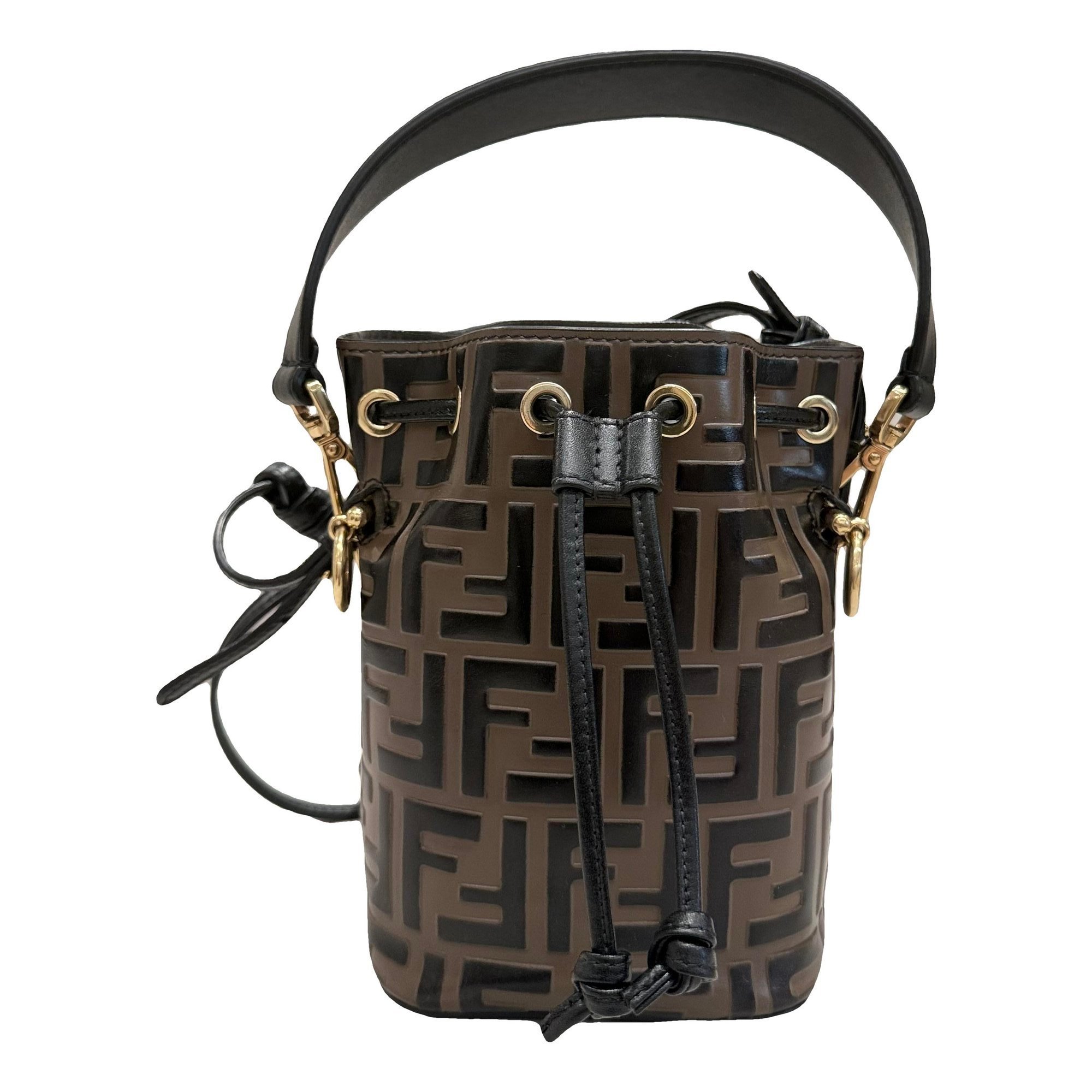 Mon Trésor leather handbag