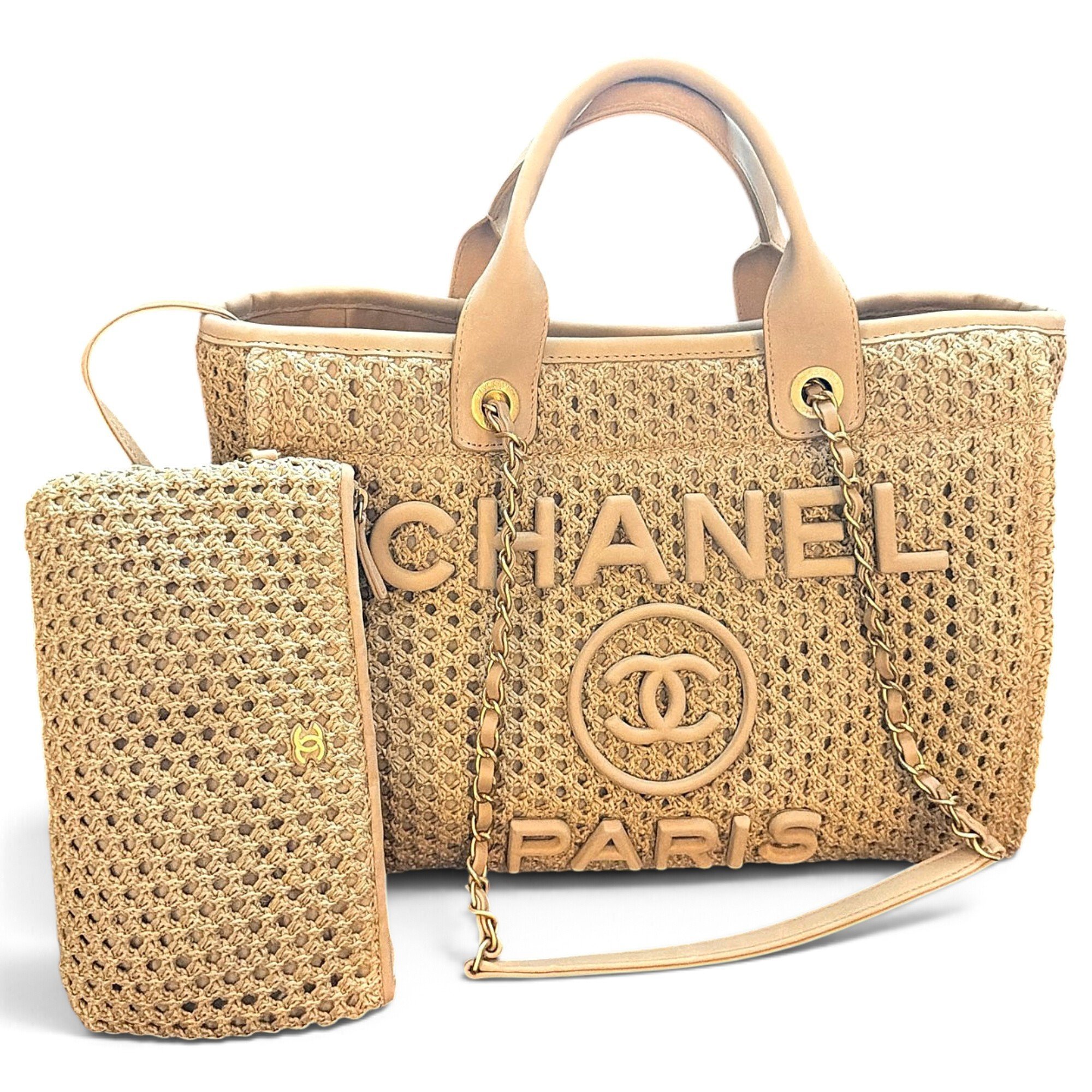 Deauville leather tote