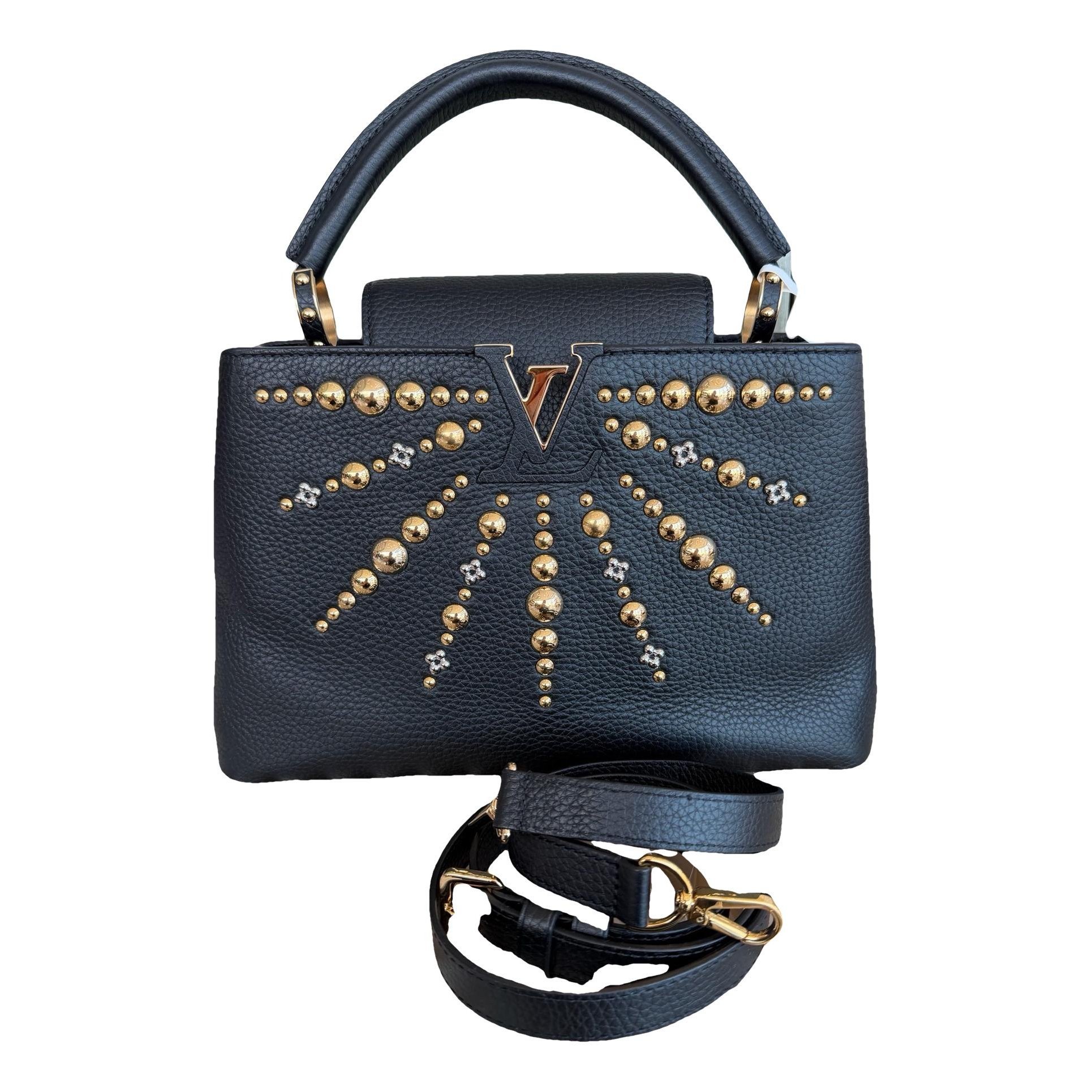 Capucines leather handbag