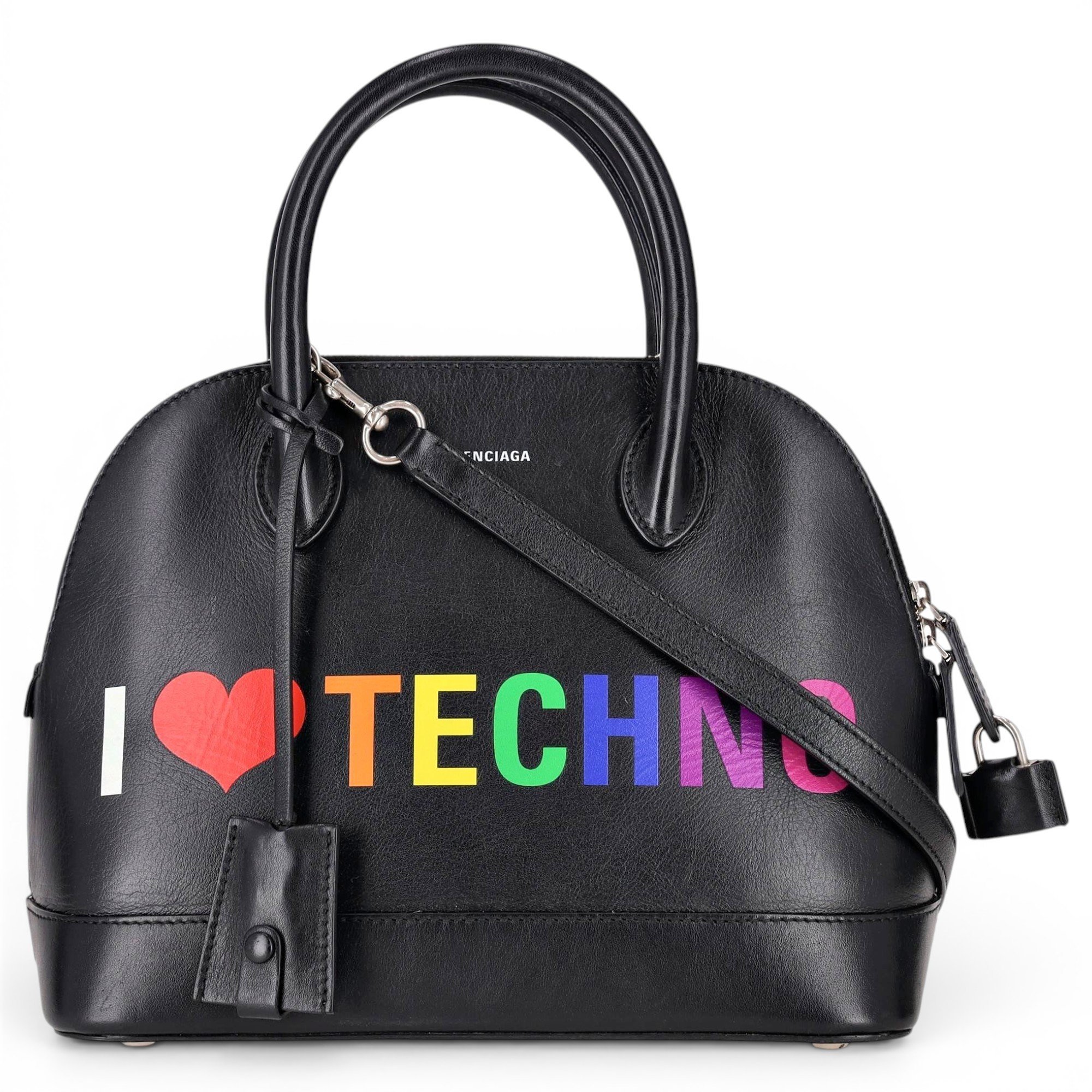 Ville Top Handle leather handbag