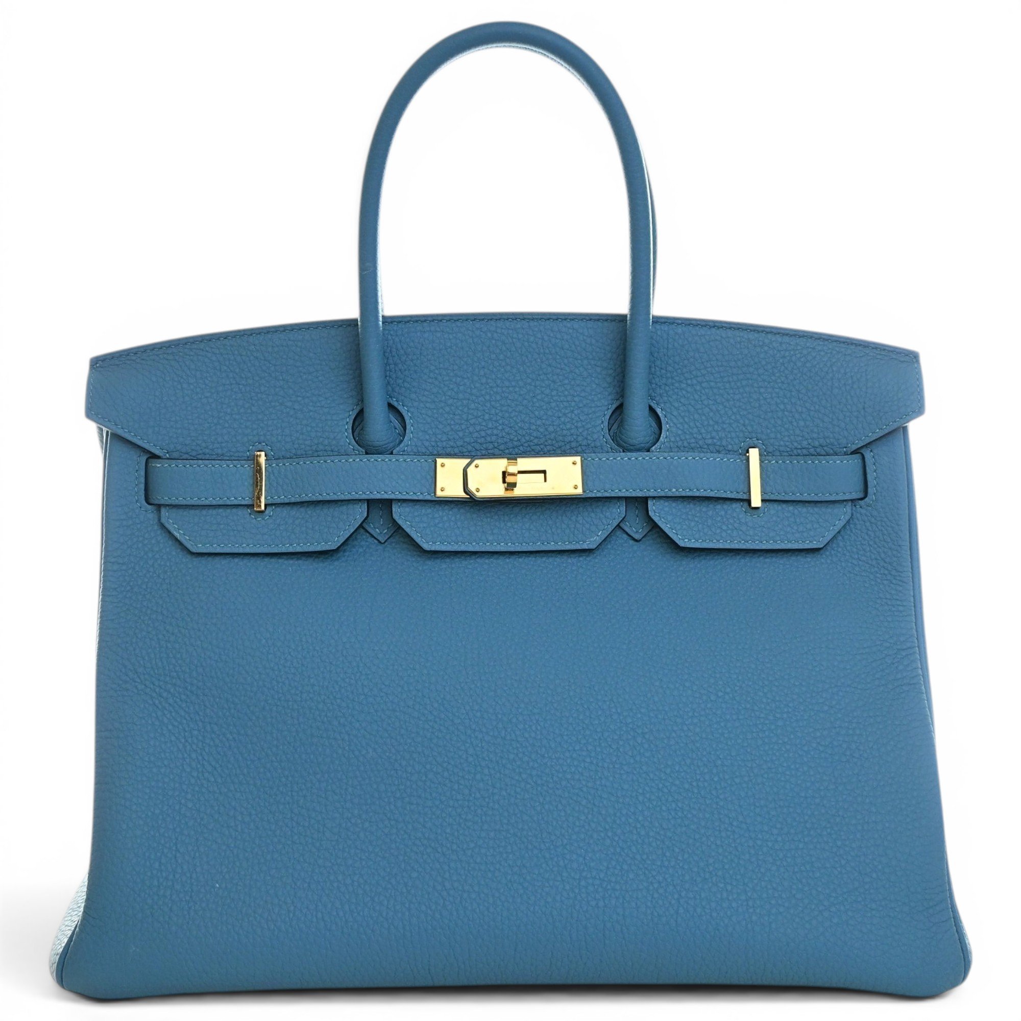 Birkin 35 leather tote