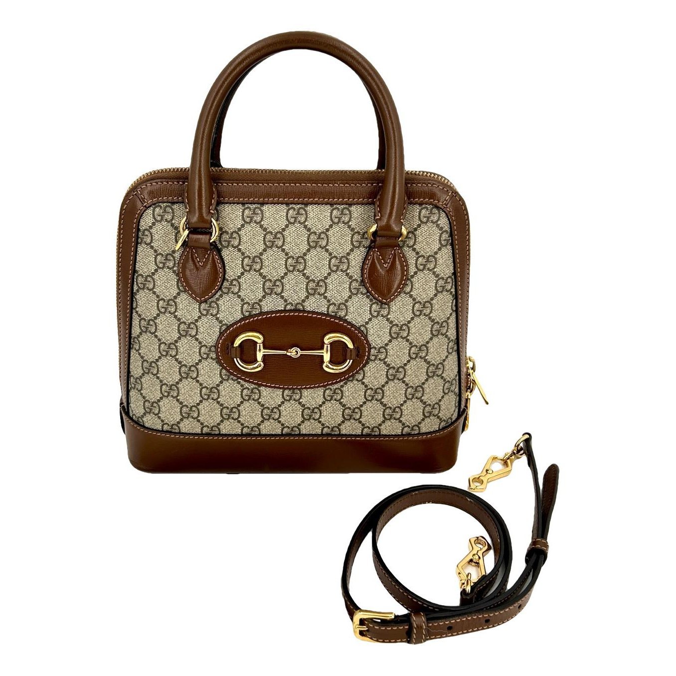 Handle Horsebit 1955 leather handbag
