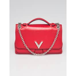 Louis Vuitton Louis Vuitton Rubis Monogram Leather Very Chain Bag