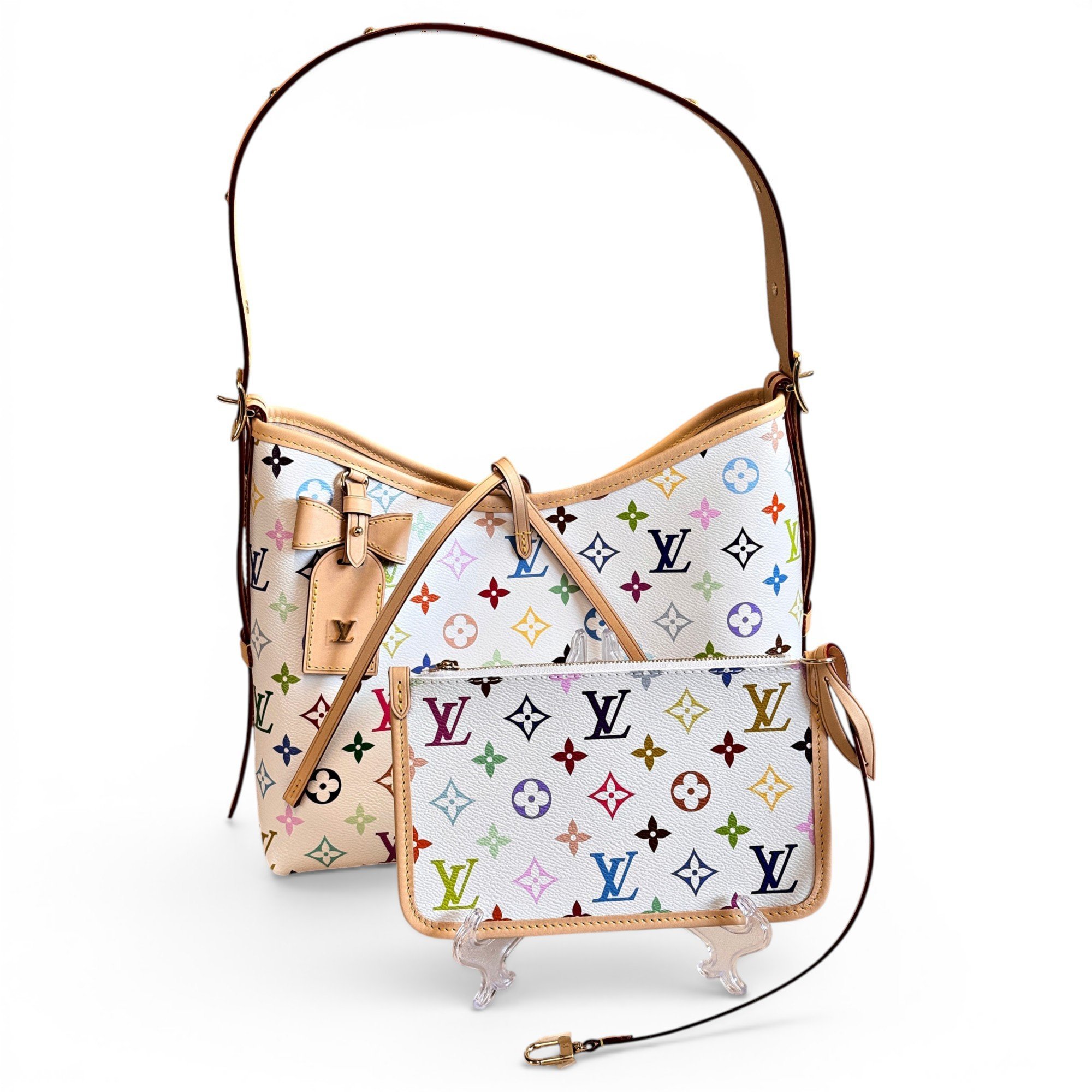 Carry All linen crossbody bag