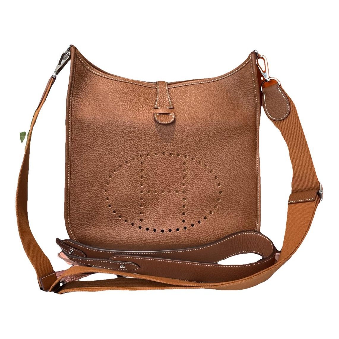 Evelyne leather handbag