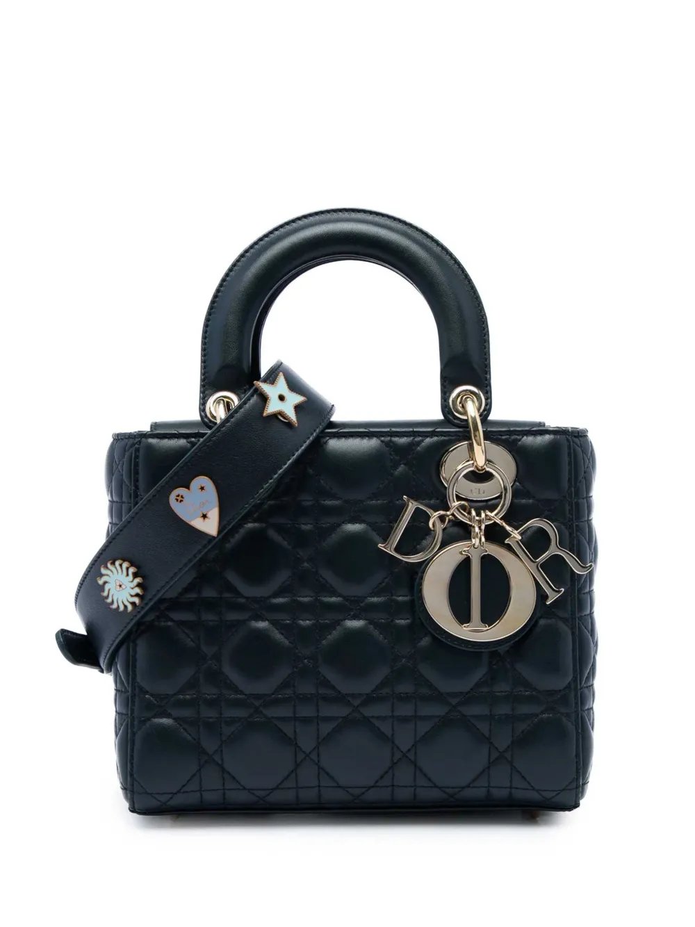 2017 Small Lambskin Cannage MyABCDior Lady Dior satchel