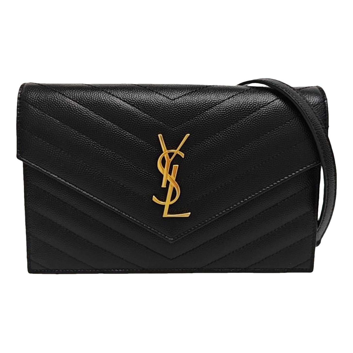 Baby monogramme leather handbag