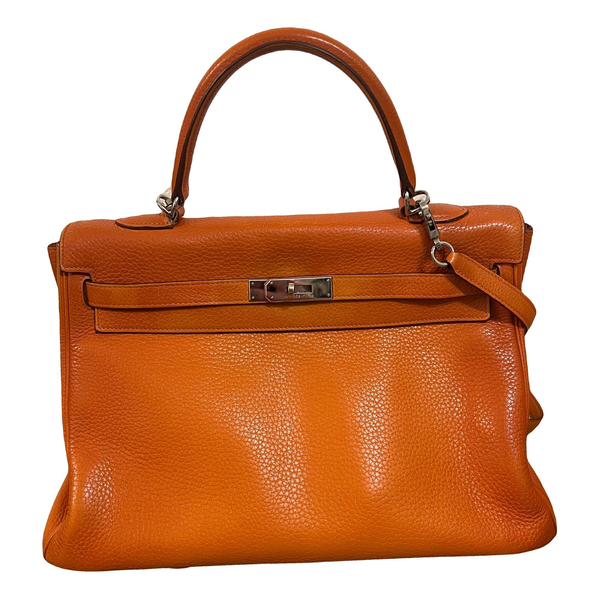 Kelly 35 leather handbag