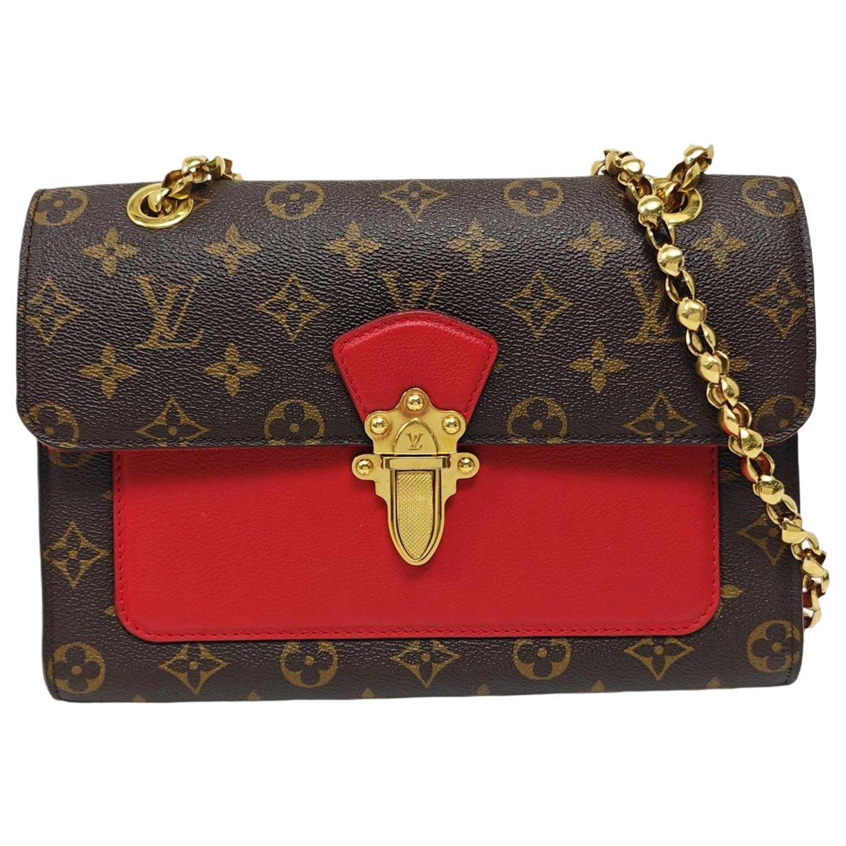 Victoire leather crossbody bag