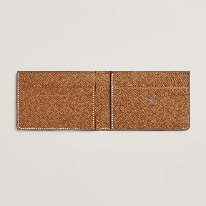 Gold H Sellier Card Holder