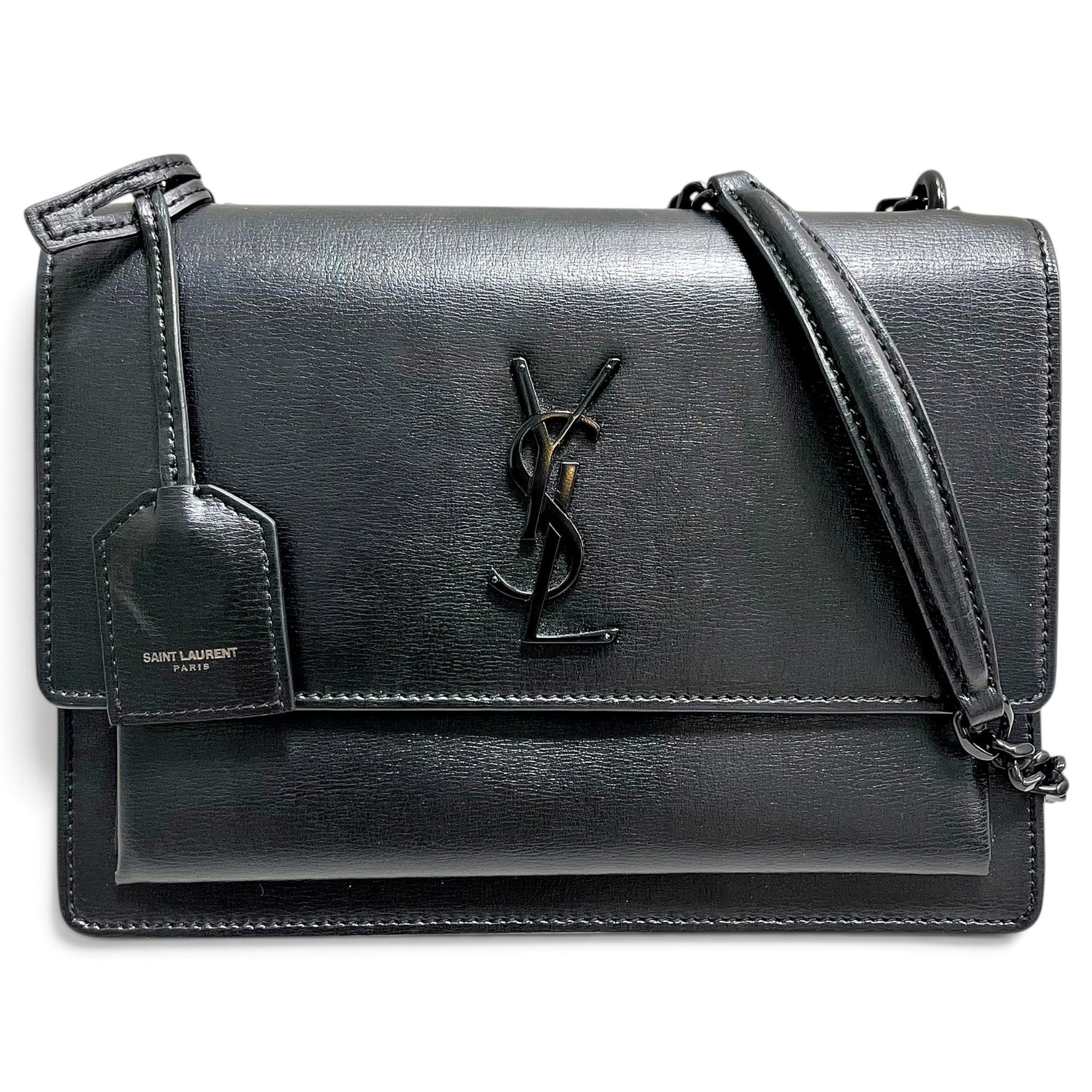 Sunset leather handbag