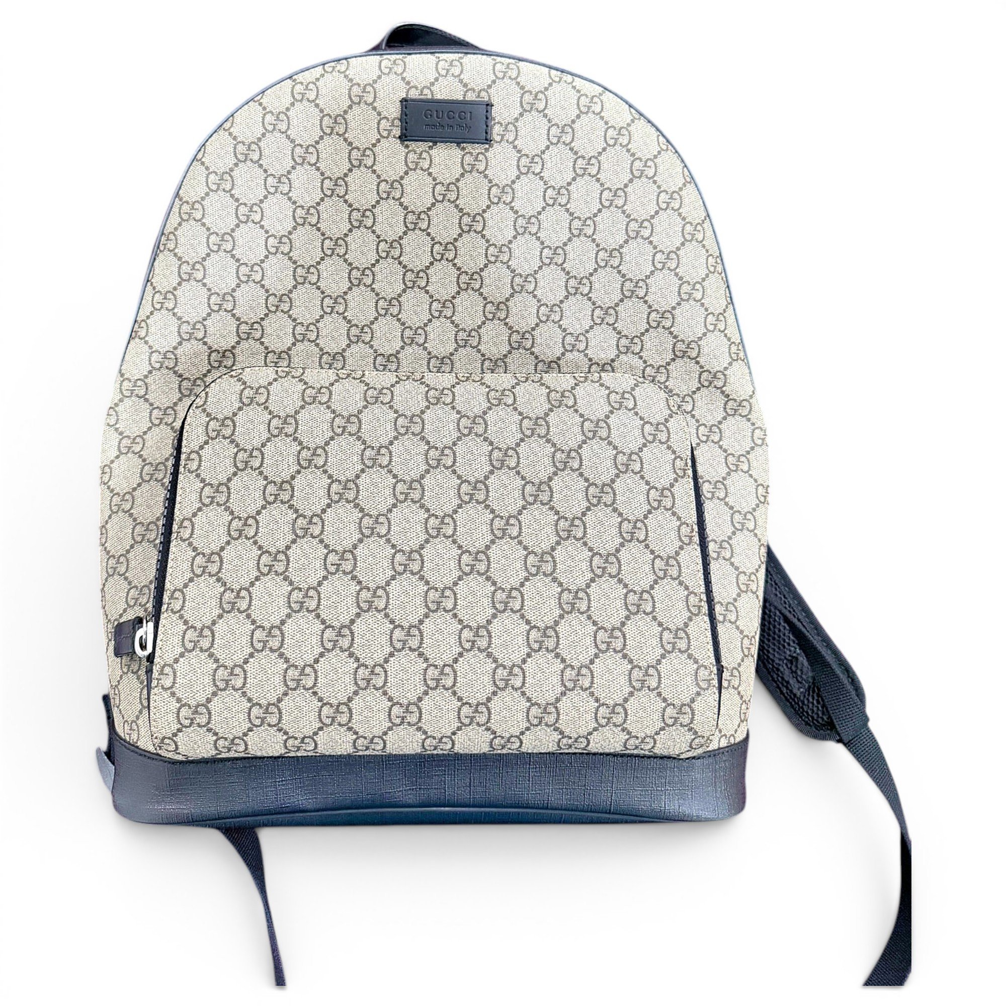 Leather backpack