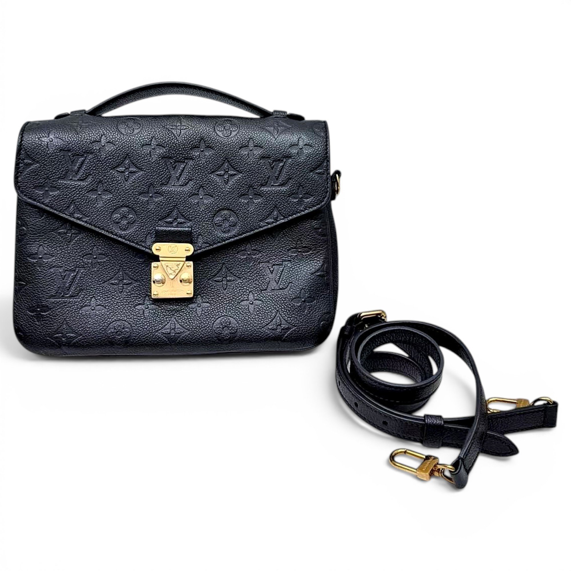 Metis leather handbag