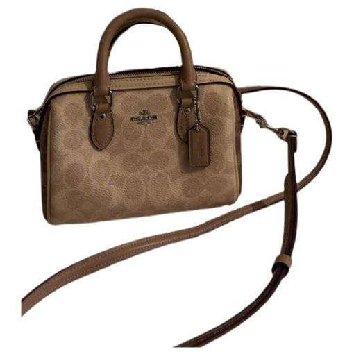 Vegan leather crossbody bag