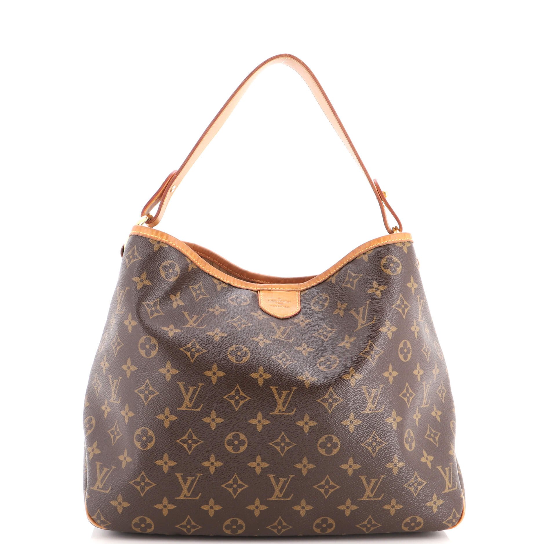 Delightful Handbag Monogram Canvas MM