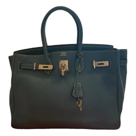 Hermes Birkin 35 Handbag White Leather