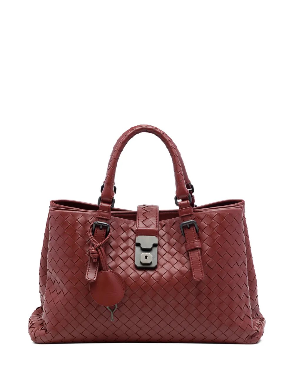 2012-2026 Small Nappa Intrecciato Roma satchel