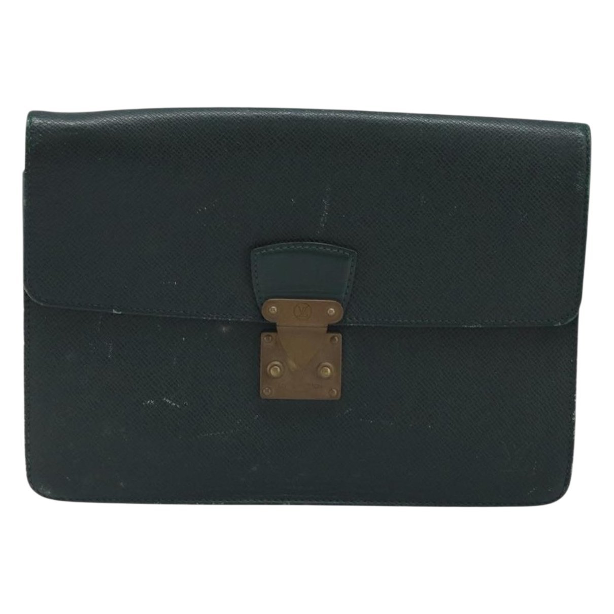 Kourad leather clutch bag