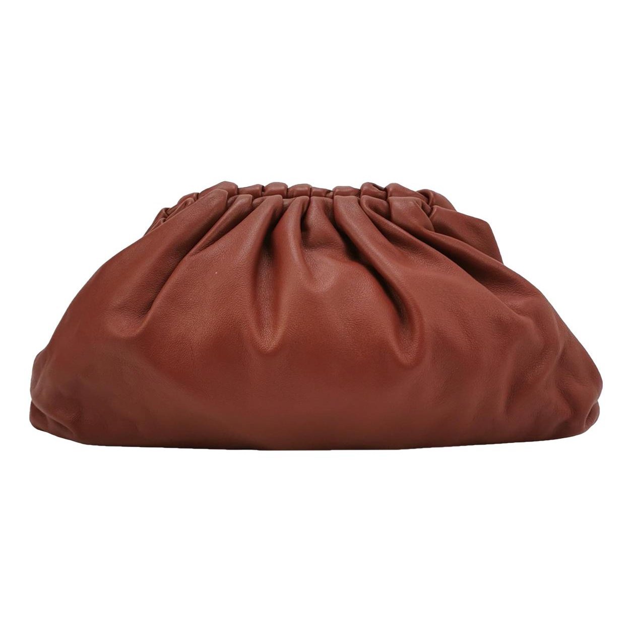 Pouch leather handbag