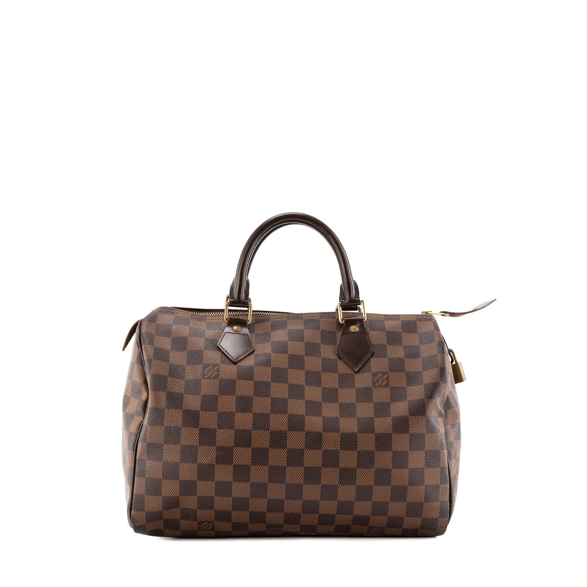 Speedy leather handbag