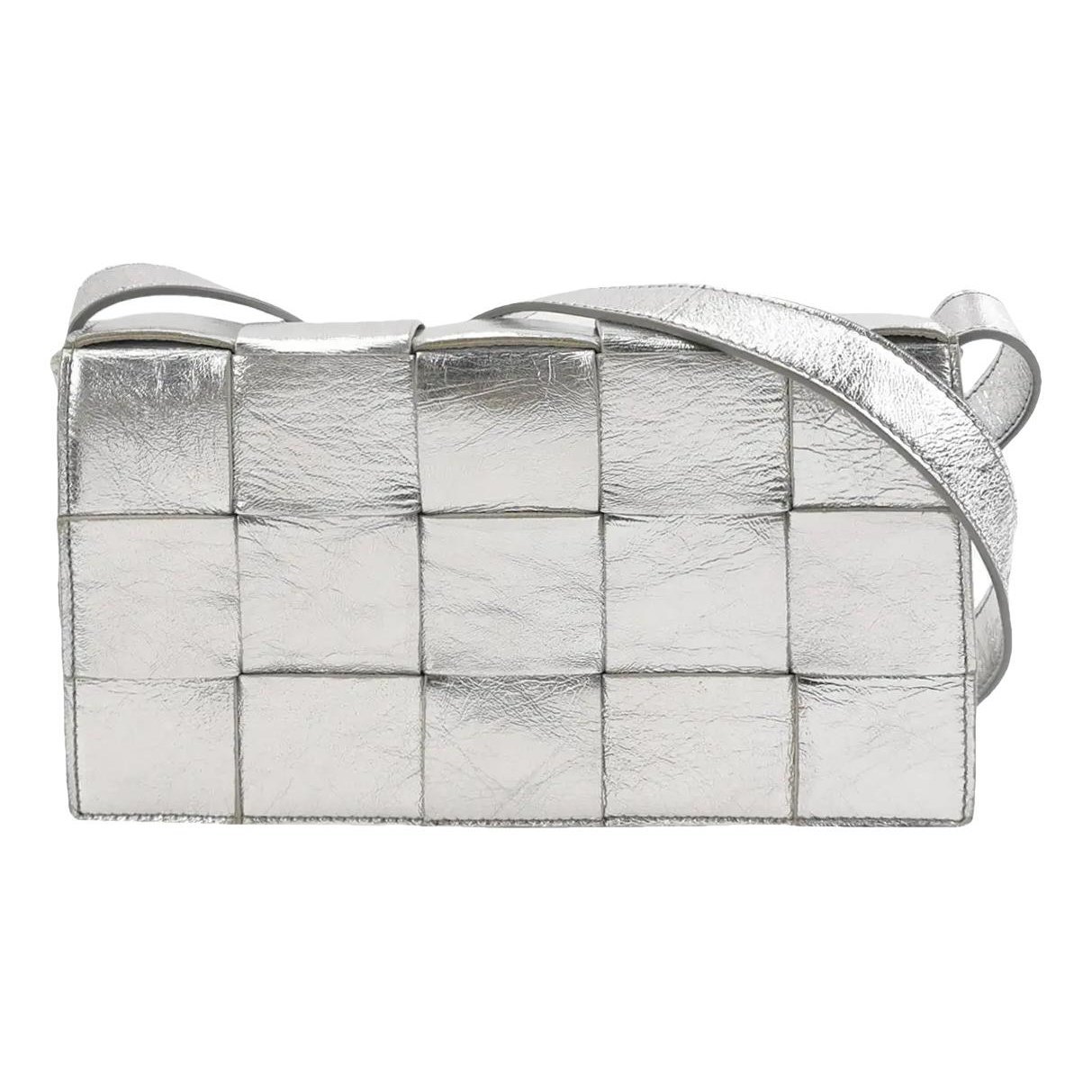 Cassette leather crossbody bag