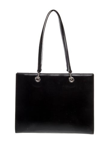 Leather Top Handle Bag