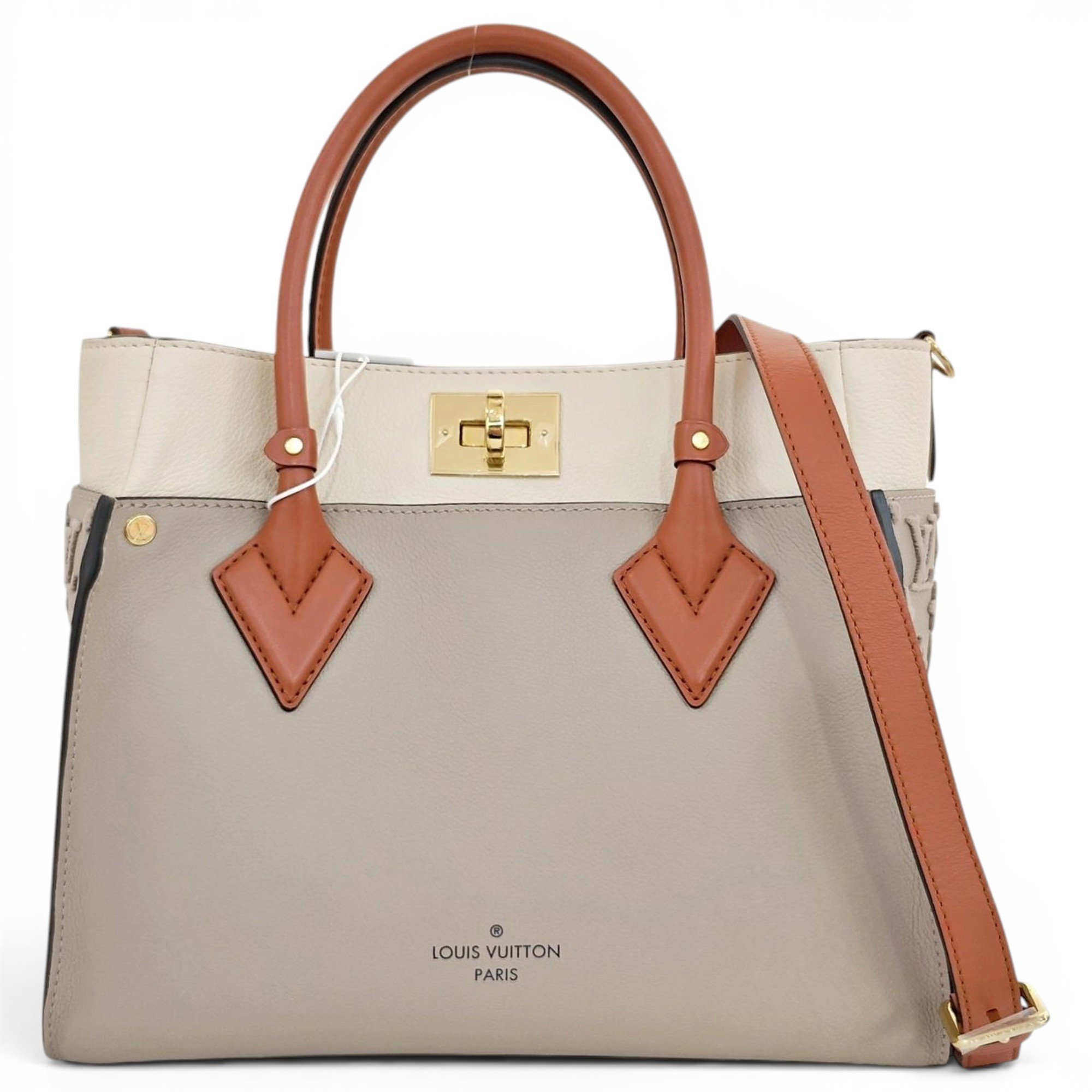 On My Side leather handbag
