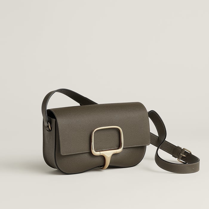 Vert Loden Hermès Della Cavalleria Elan Bag
