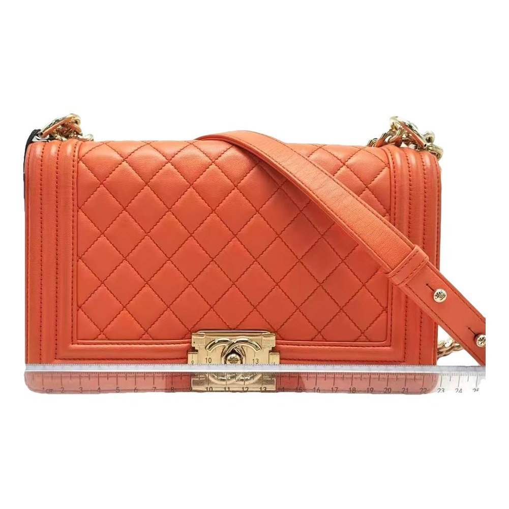 Boy leather crossbody bag