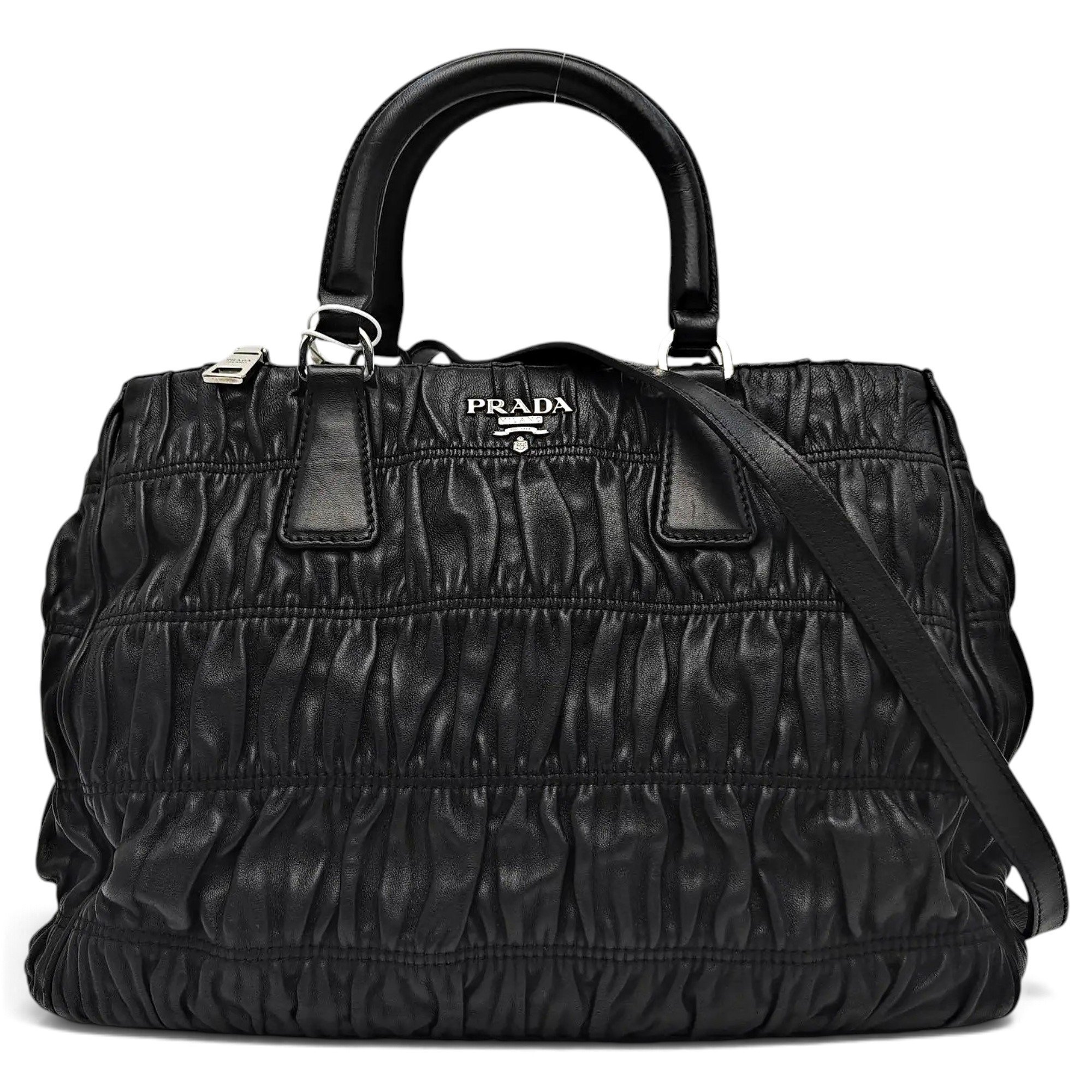Leather handbag