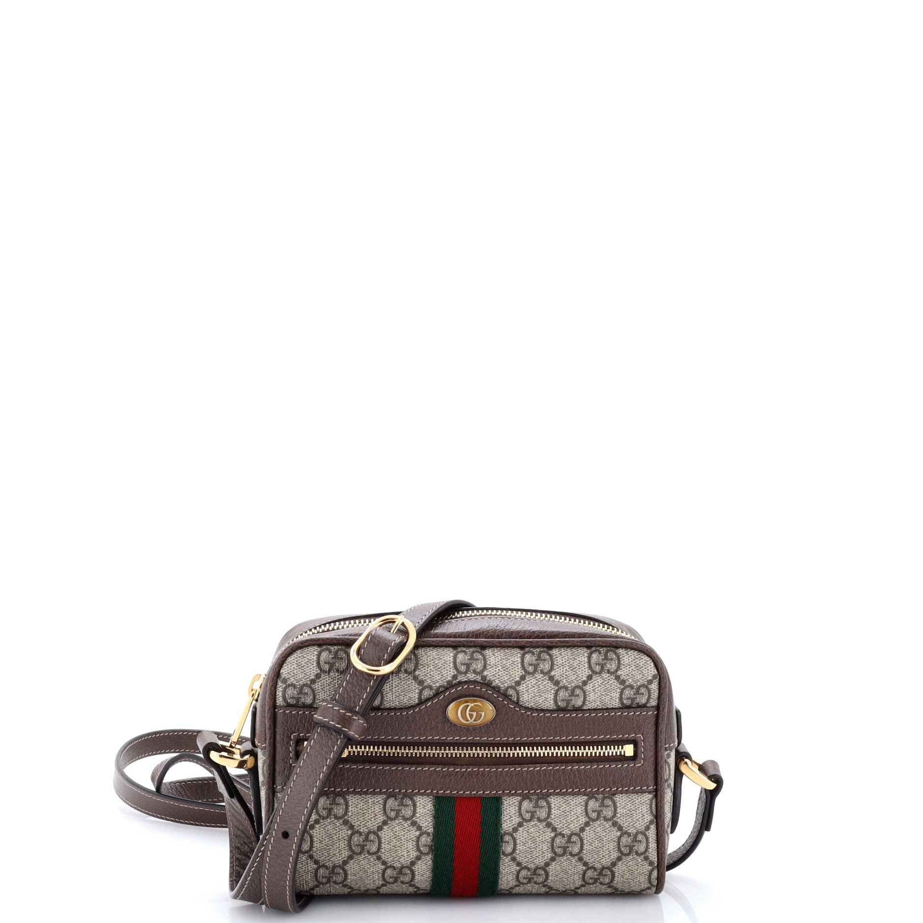 Ophidia Shoulder Bag GG Coated Canvas Mini