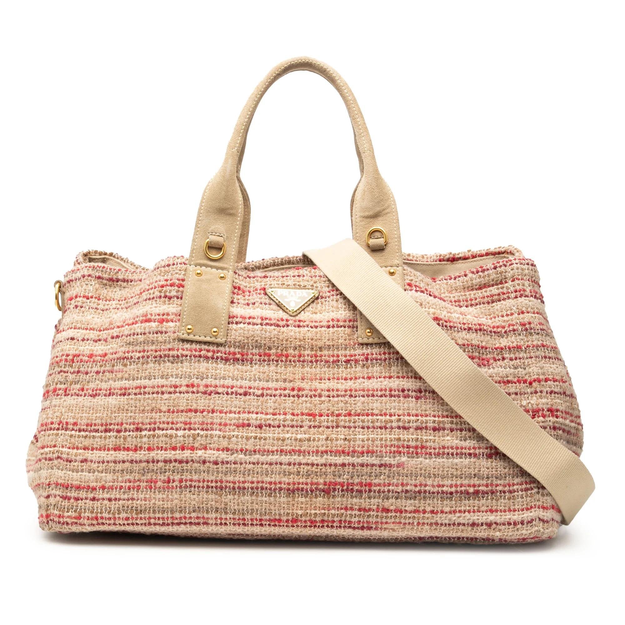Tweed satchel