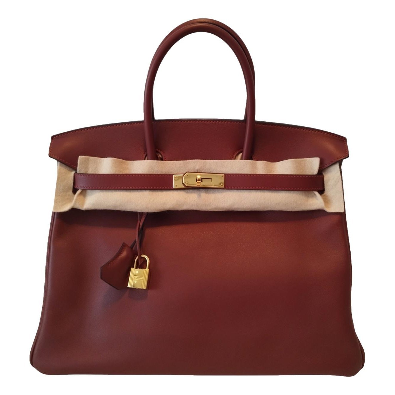 Hermes Birkin 35 Handbag Swift Leather 2014