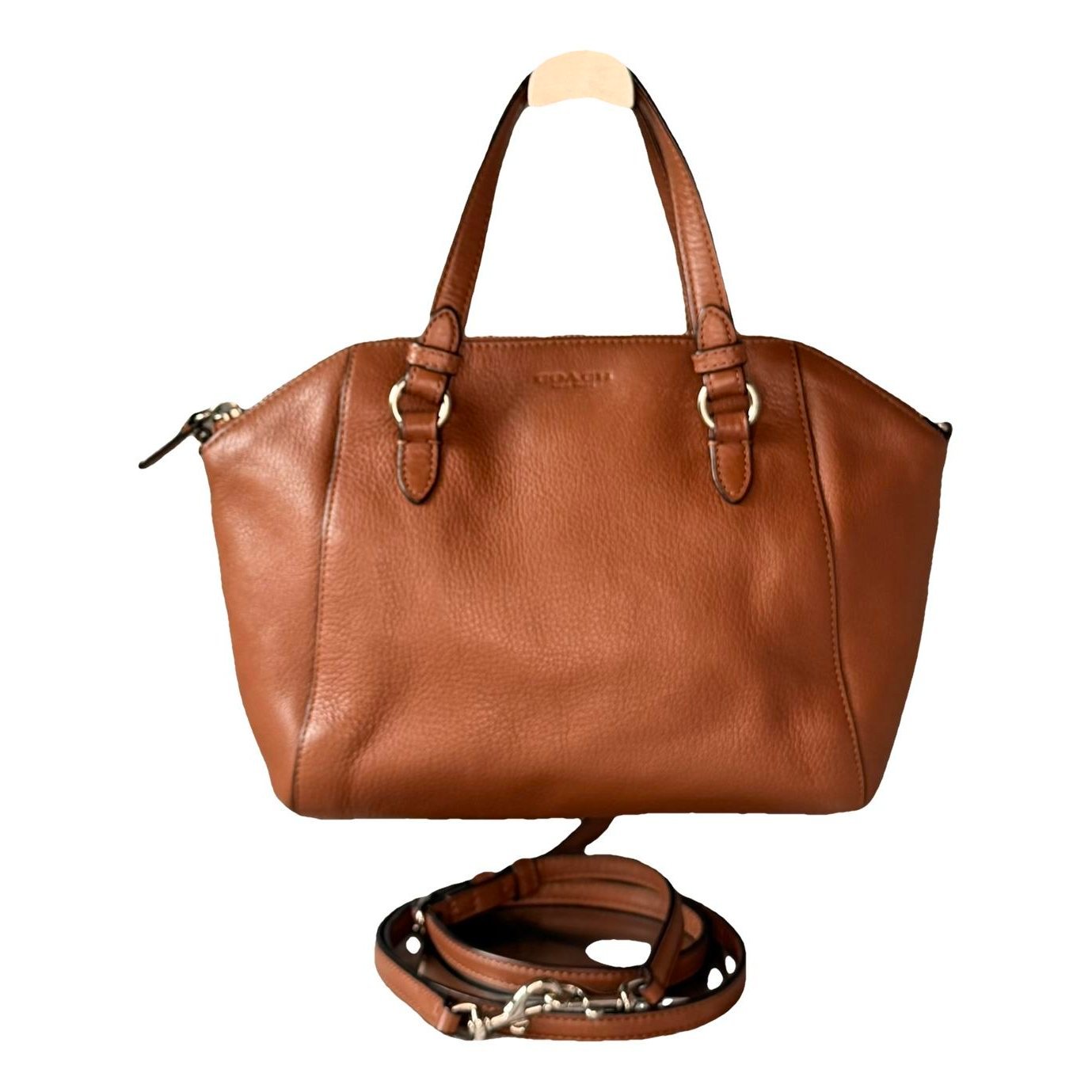 Leather handbag