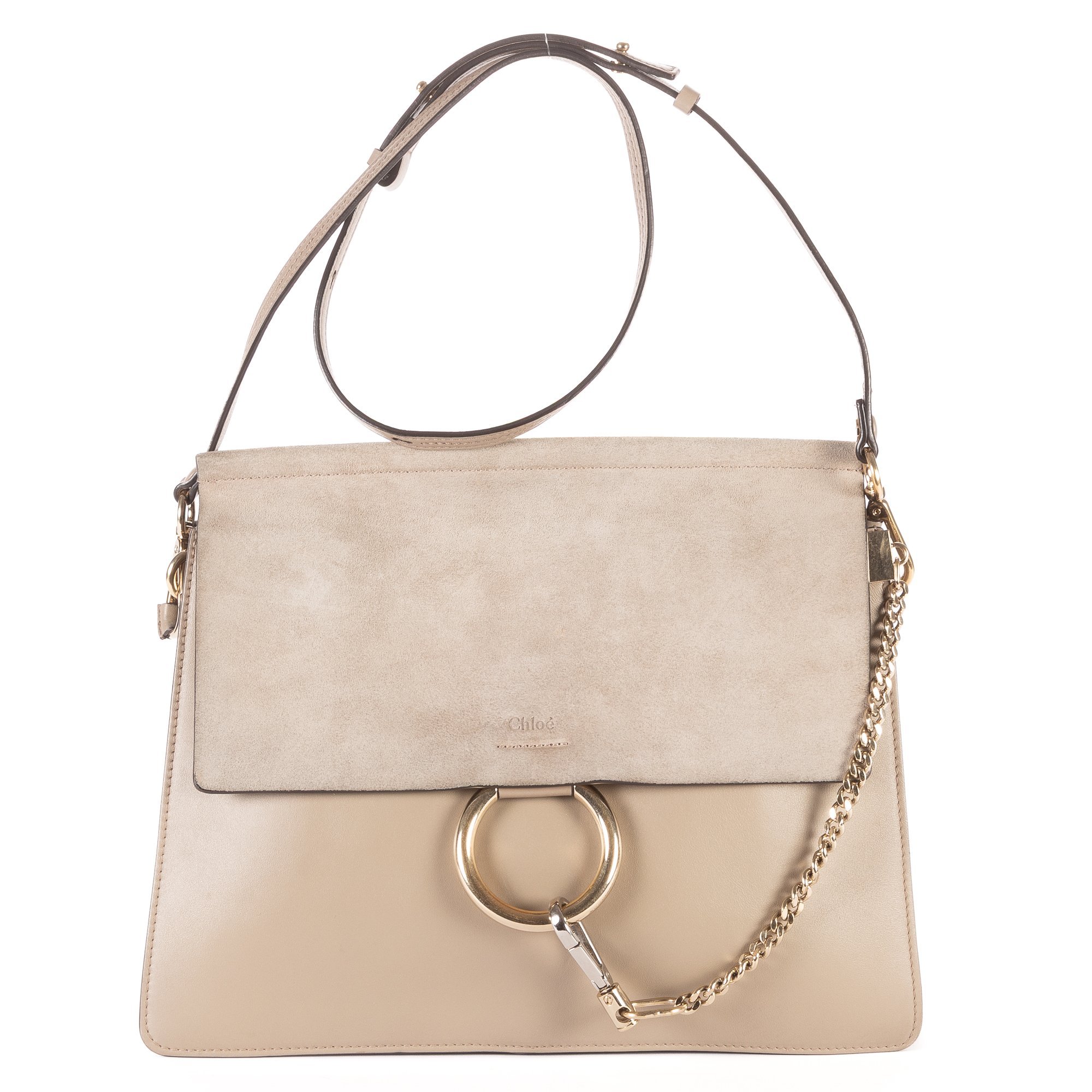 Faye leather handbag