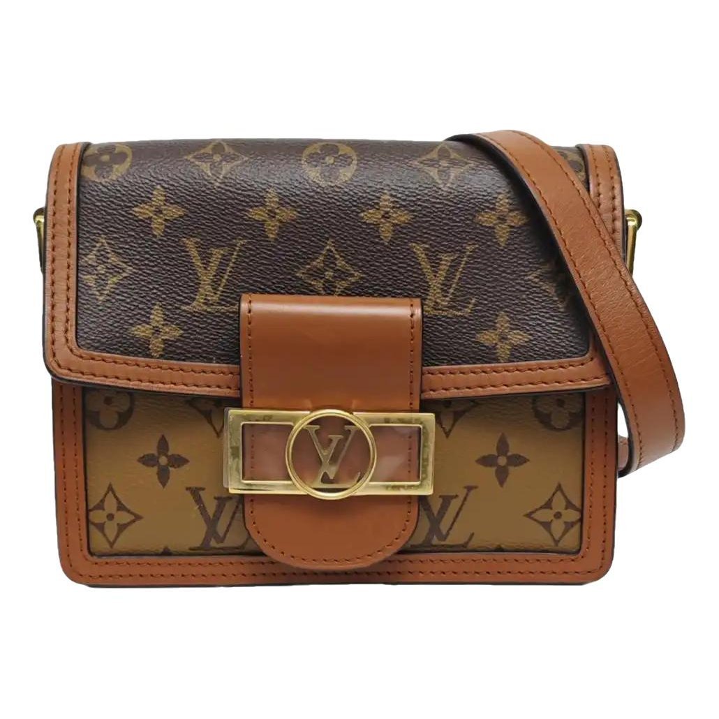 Dauphine leather mini bag