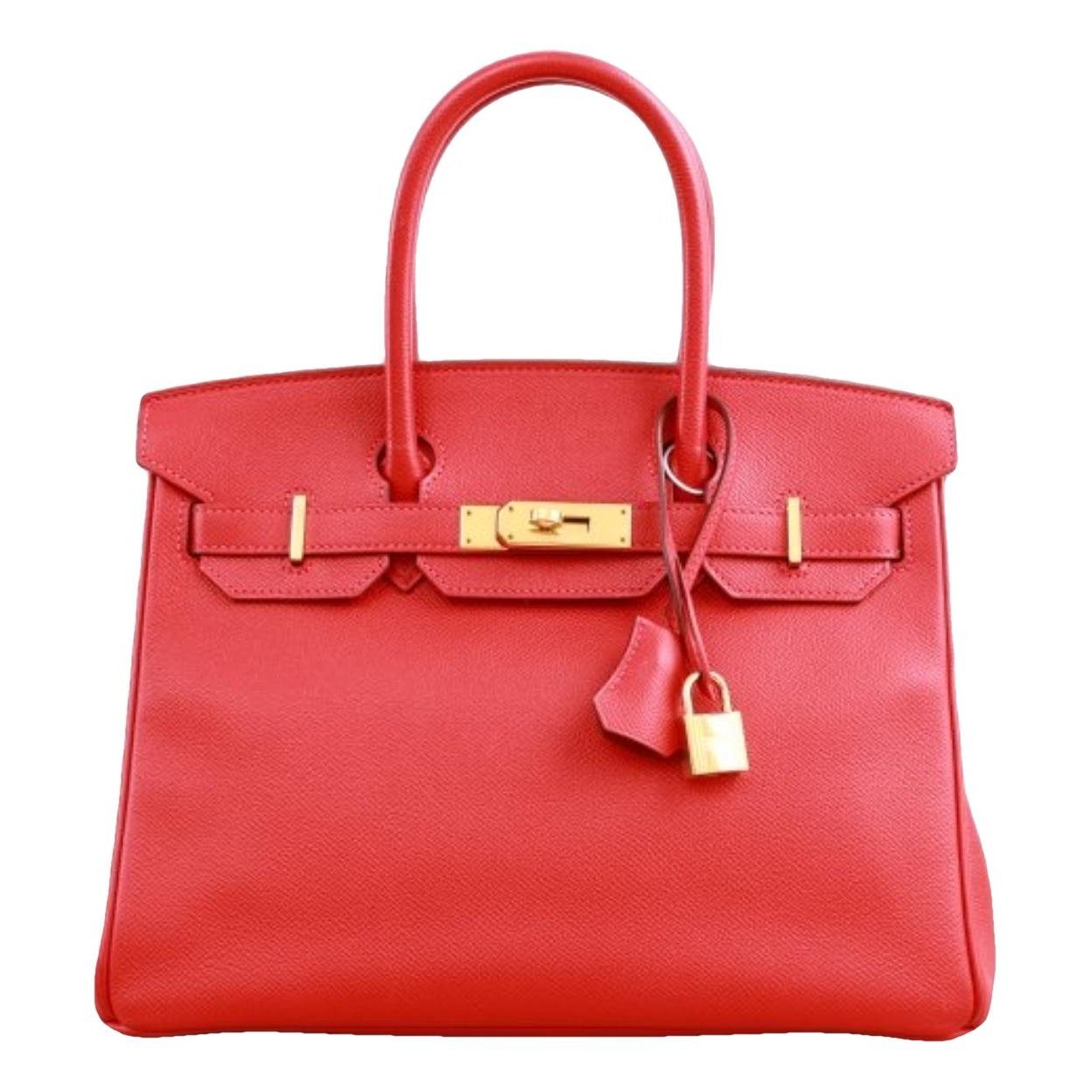 Birkin 30 leather handbag