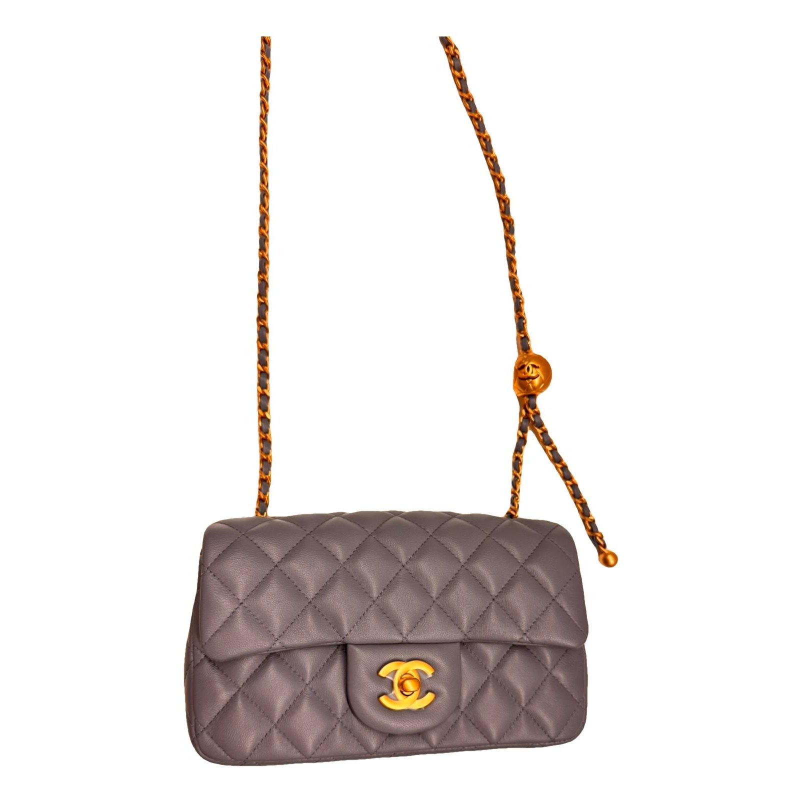 Chanel Pony-style calfskin clutch bag