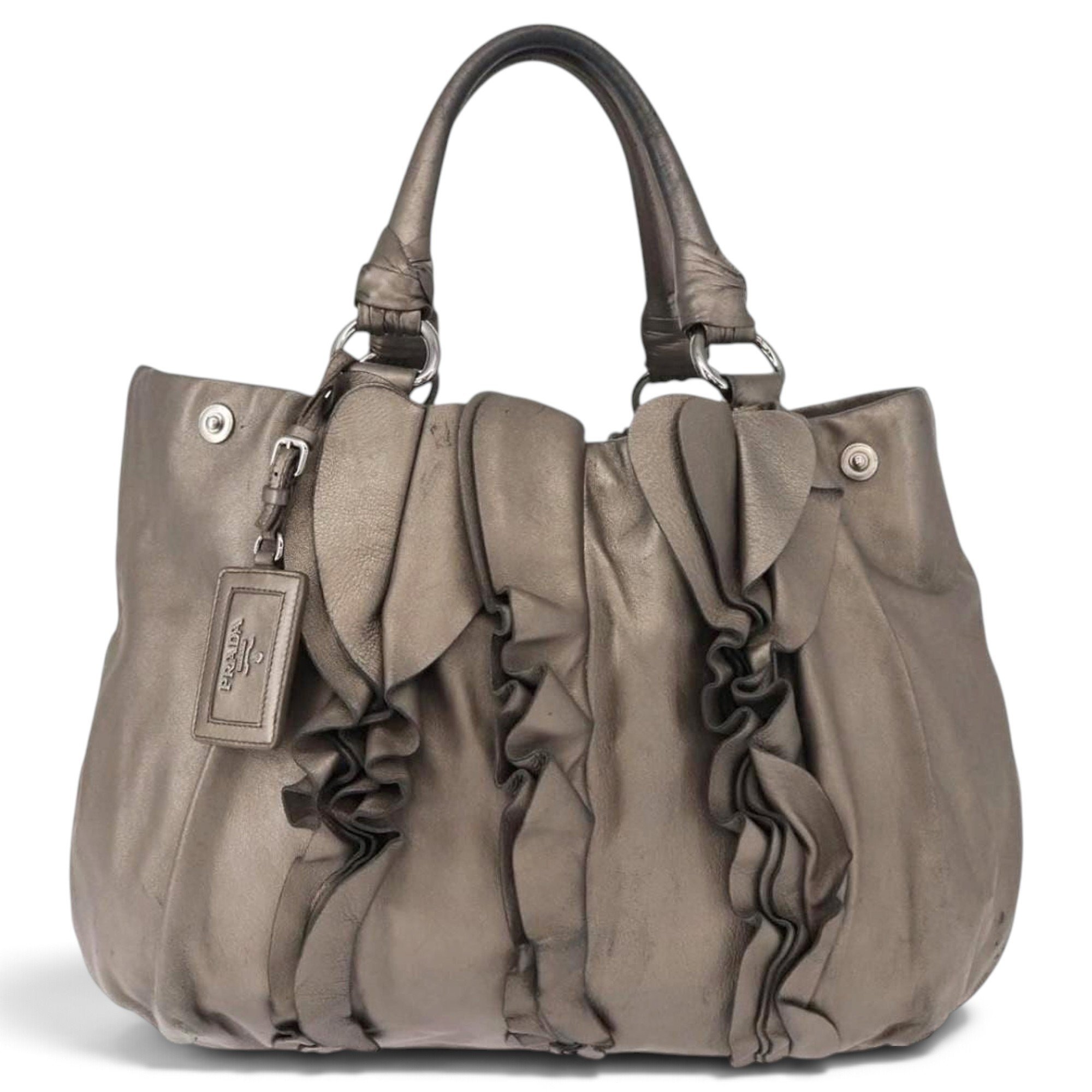 Leather handbag