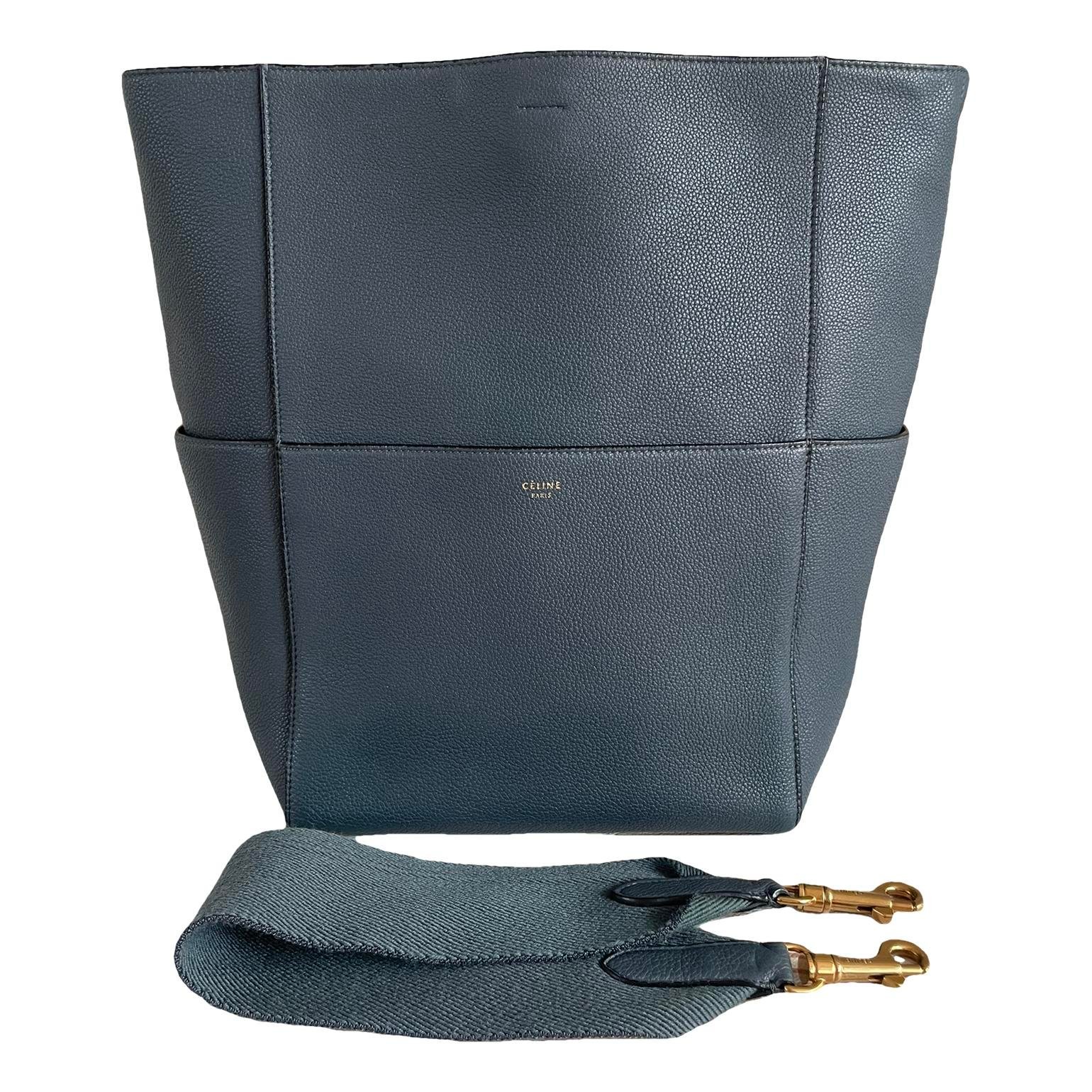 Seau Sangle leather tote