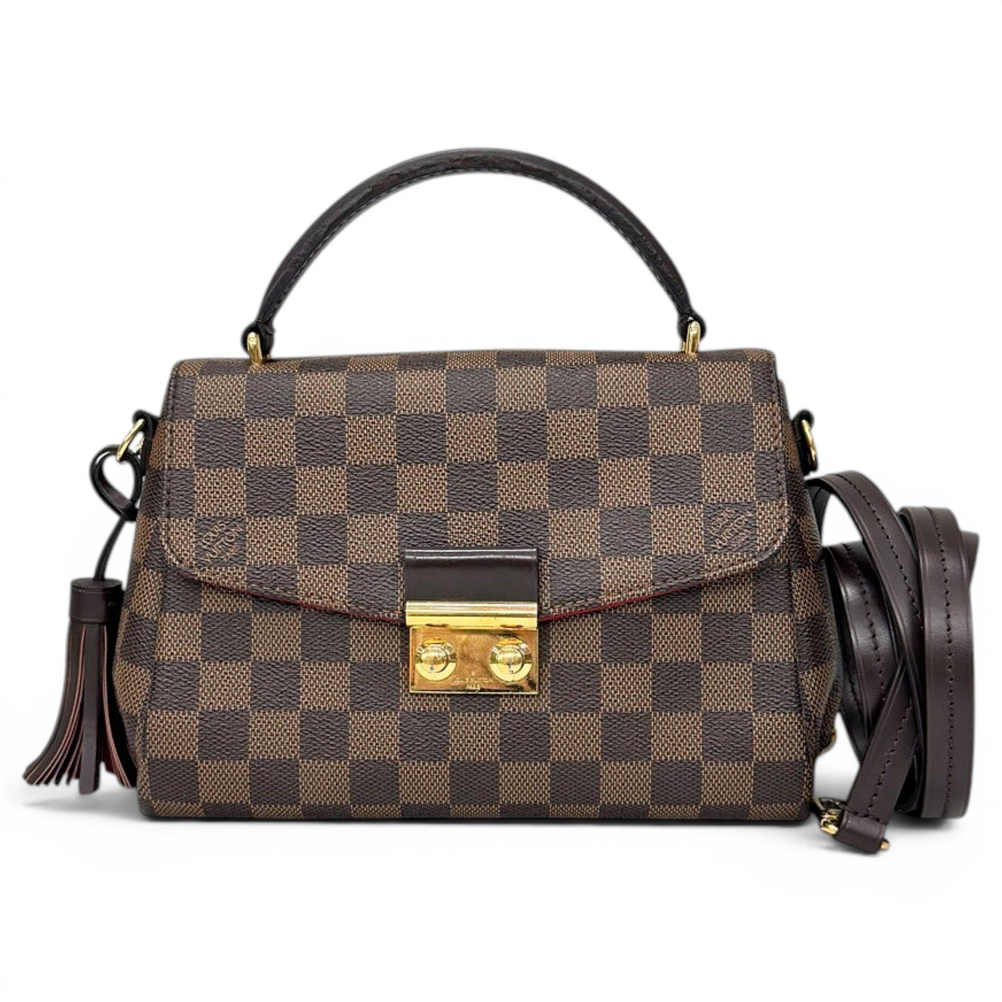 Croisette leather handbag