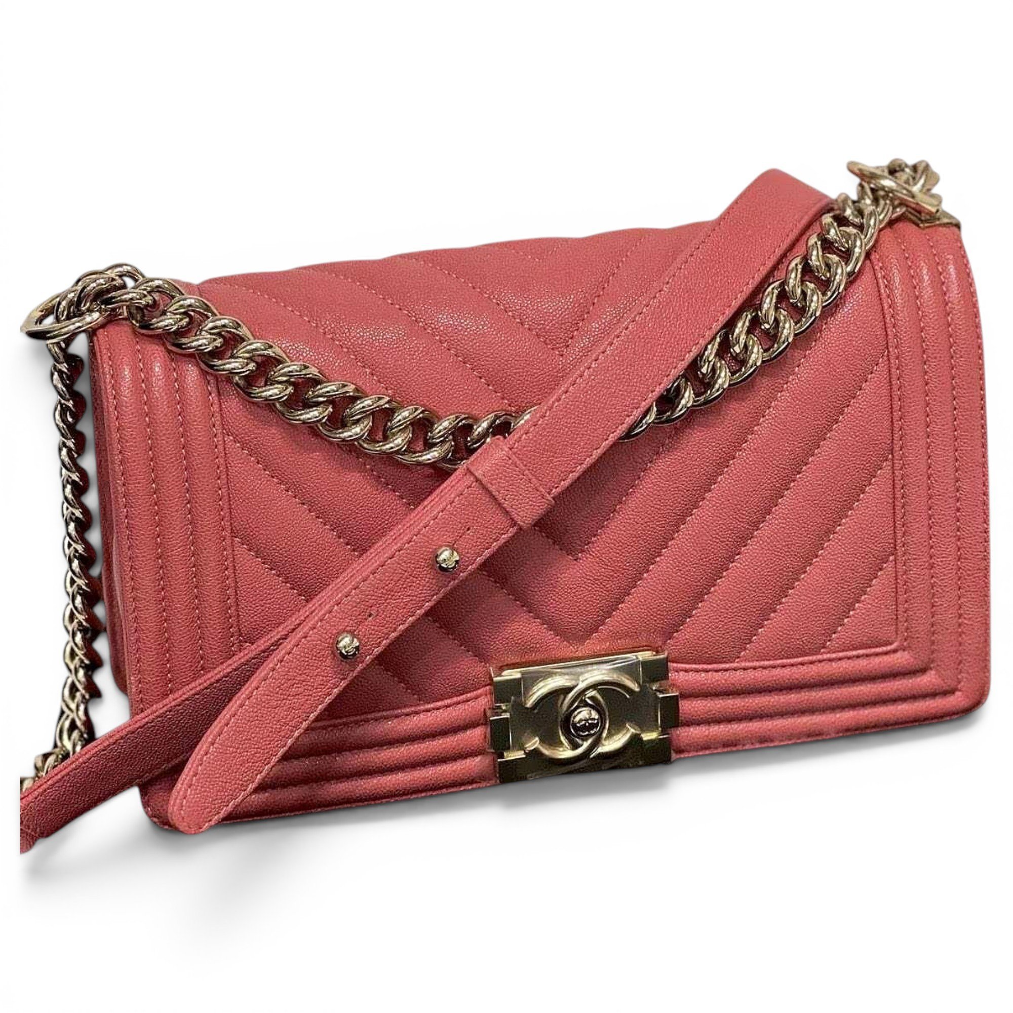 Boy leather crossbody bag