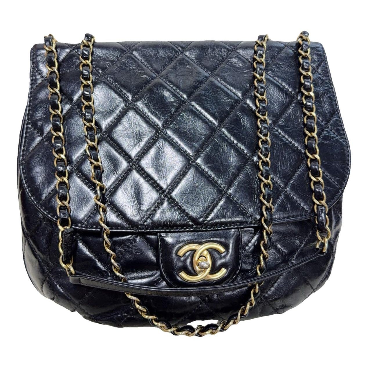 Coco twin leather handbag