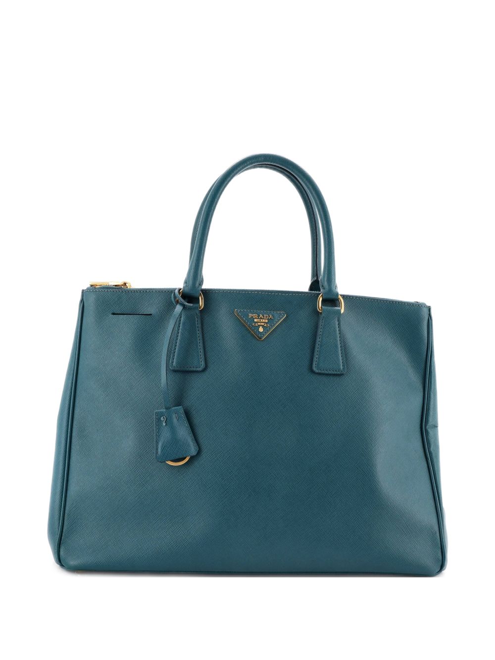 Double Zip Lux Saffiano Leather Large tote bag