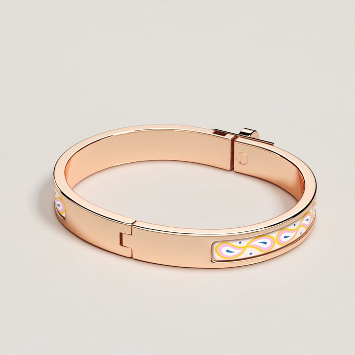 Confettis Mini Clic Kelly Palmettes Composees Bracelet